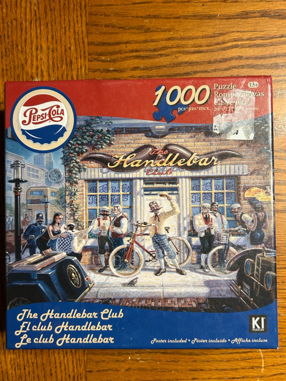 “Handlebar Club” / Pepsi Cola  1000-Piece Jigsaw Puzzle